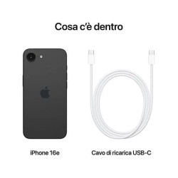Apple iPhone 16e 128GB Nero Europa