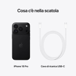 Apple iPhone 18 Pro 1TB Nero Europa